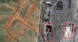 Imágenes satelitales no dejan dudas: China ha levantado dos misteriosos «rectángulos» en mitad del desierto que apuntan a Taiwán
