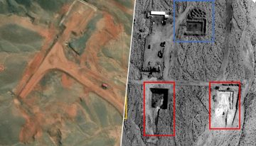 Imágenes satelitales no dejan dudas: China ha levantado dos misteriosos «rectángulos» en mitad del desierto que apuntan a Taiwán