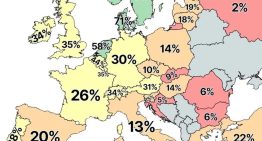 Las ventas de coches eléctricos en Europa, en un revelador mapa con una península que arrasa. Spoiler: no es la Ibérica