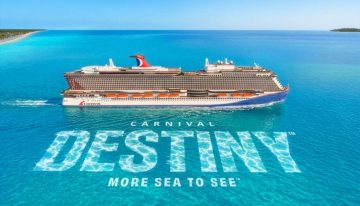 El próximo megacrucero de Carnival será descomunal. Su mayor cambio estará en cómo se verá el mar