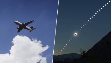 Ya hay compañías aéreas planificando vuelos para ver el eclipse solar desde el aire: ¿merece la pena?