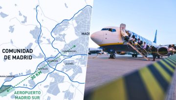 Madrid quiere pescar en el enfrentamiento Aena-Ryanair. Objetivo: levantar un segundo aeropuerto para la ciudad