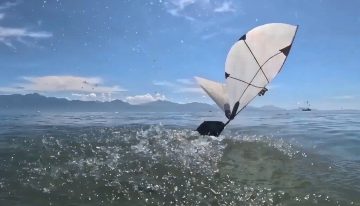 El MIT ha diseñado un robot que vuela y bucea como un ave marina, pero sin patas: el truco está en el ángulo de despegue