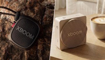 LG y will.i.am lanzan los xboom Mini y Rock: altavoces con IA y resistencia militar por menos de 60 euros
