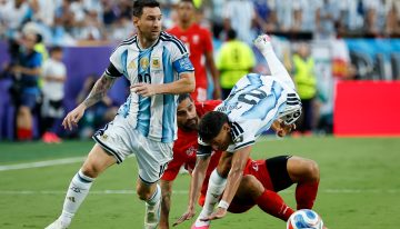 Argentina – Suiza, en vivo | El gol de Mac Allister mantiene a Argentina con ventaja en el marcador ante Suiza (1-0)