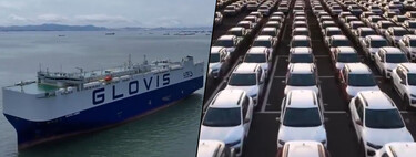 De depender de Corea del Sur y Japón a crear megabuques propios: así es como China domina el transporte marítimo de coches 