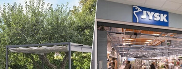 Jysk liquida su pérgola más bonita y funcional para dar sombra en la terraza: es elegante y tiene lamas orientables