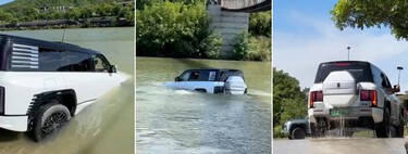 Ya hemos visto al Yangwang U8 de BYD flotar en un río. Es más impresionante de lo que imaginábamos