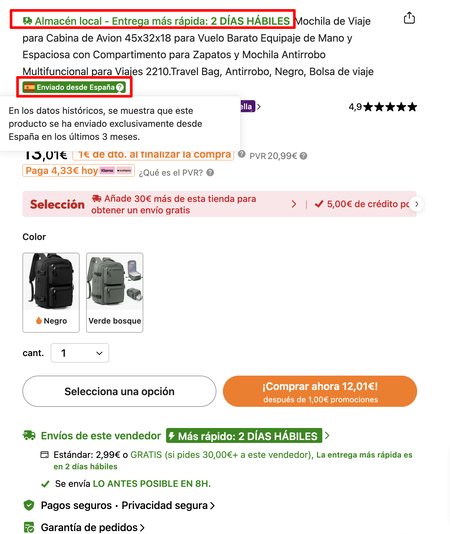 Envio Temu 2