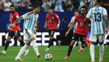 Argentina – Egipto, el partido de octavos de final del Mundial en directo | Ibrahim adelanta a Egipto