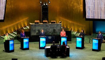 Los seis candidatos a liderar la ONU protagonizan un debate de guante blanco sin un vencedor claro