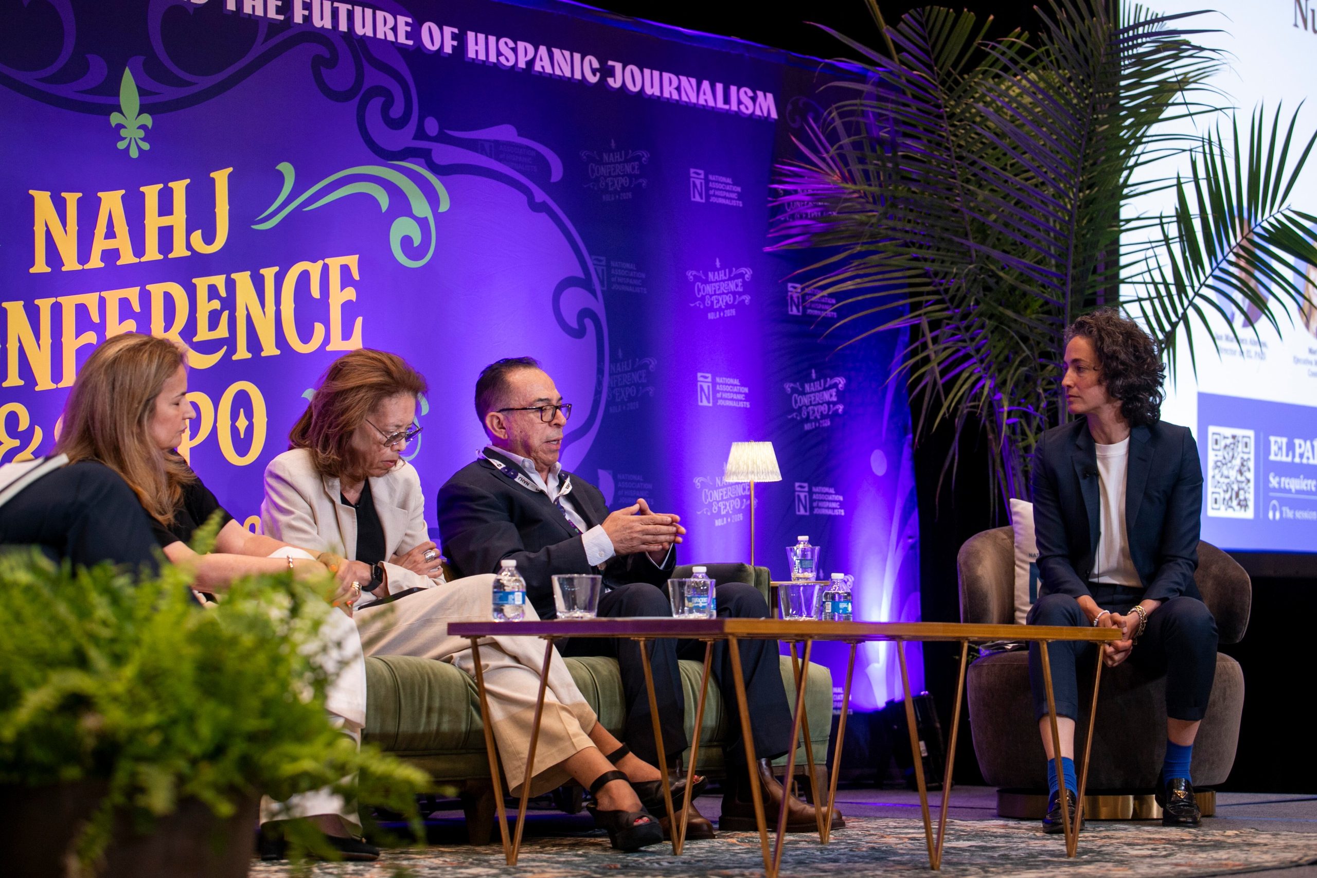 La conversación 'Nuestro periodismo bajo ataque'.