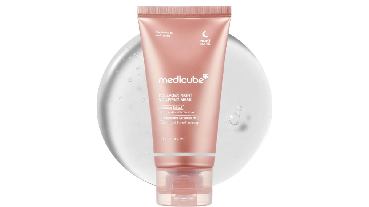 Envoltura facial nocturna Medicube.