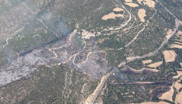 Estabilizado el incendio de Camarasa después de afectar a unas 21,8 hectáreas