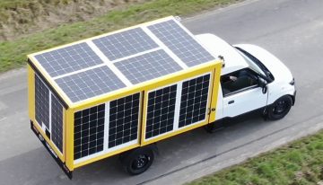Una furgoneta repleta de paneles solares ha estado cuatro meses circulando por Europa. El resultado es tan bueno como dudoso