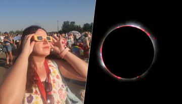Vi el eclipse solar desde León en el evento oficial de la ESA: fue una de las experiencias más alucinantes de mi vida
