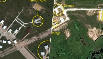 Imágenes satelitales no dejan dudas: Rusia está levantando una base para lanzar miles de drones, y el problema para Europa es dónde