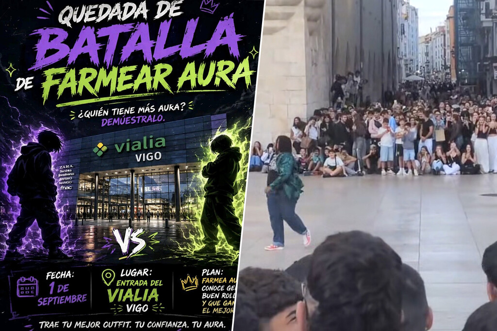 Las batallas de farmear aura en España han pasado de broma a actos reales que convocan a miles de chavales en Vigo, Burgos o Zaragoza 