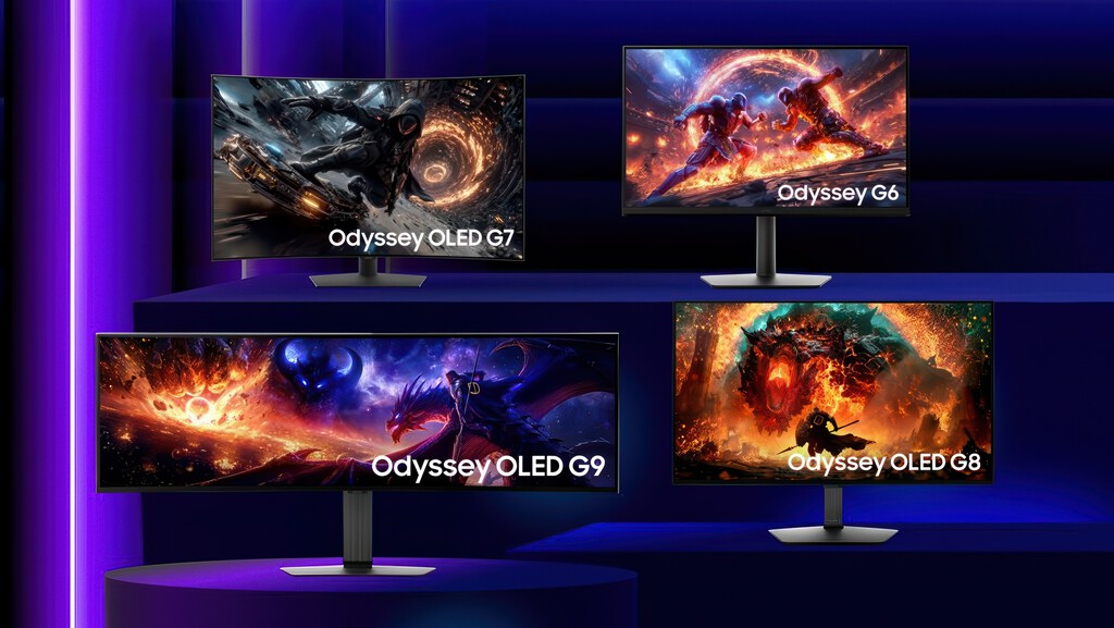 Cuatro Samsung Odyssey para elegir según cómo juguemos: 49 pulgadas, OLED 4K, pantalla curva y hasta 1.100 Hz 