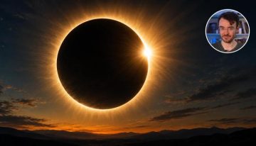 El divulgador científico Quantum Fracture explica las diferencias entre un eclipse solar al 99% o al 100%: «No tiene nada que ver…»