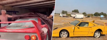 Encuentra en Google Maps dos Ferrari F40 abandonados y decide ir a buscarlos. Google solo le contó la mitad de la historia