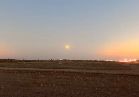 Lo más parecido a ver el eclipse en persona