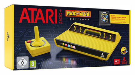 Atari 2600 Plus Pac Man