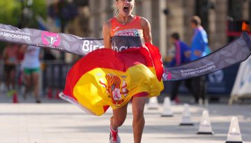 Doble oro español en la marcha de los Europeos de Birmingham: Paul McGrath y María Pérez