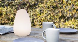 Sin cables ni instalaciones: esta lámpara ilumina terrazas y jardines con hasta 8 colores distintos