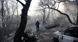 Dos muertos y cuatro heridos en un incendio en la isla griega de Salamina