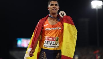 Attaoui saca un bronce en 800m de la casi nada