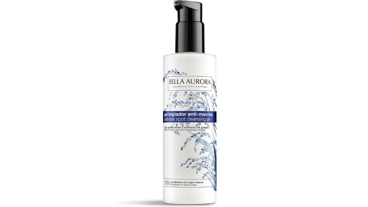 Gel limpiador Bella Aurora.