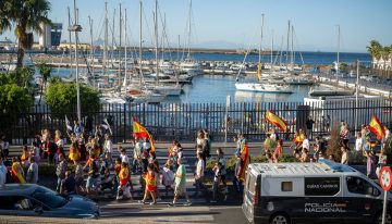 Las protestas ciudadanas se frenan en Ceuta por temor a que las vinculen con ultras