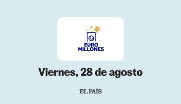 Euromillones: comprobar sorteo del viernes 28 de agosto