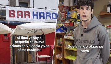 Mario, 23 años, dejó Valencia para abrir un bar en un pueblo de Cuenca de 96 vecinos: «El éxito es no tener que irme»