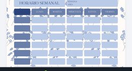 Plantillas de horario escolar para curso 2026/27: modelos para crear tus horarios de asignaturas en Canva, Word o Excel