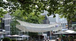 A falta de árboles, buena es su sombra: un estudiante alemán ha inventado un textil que da sombra, respira y deja pasar viento y lluvia