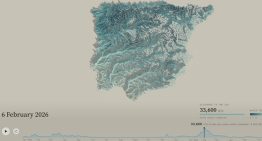 De la sequía al diluvio: la brutal oscilación de los ríos de la península ibérica, en un mapa interactivo