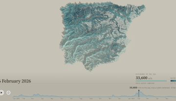 De la sequía al diluvio: la brutal oscilación de los ríos de la península ibérica, en un mapa interactivo