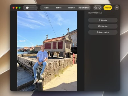 Herramientas de fotos en macOS 27