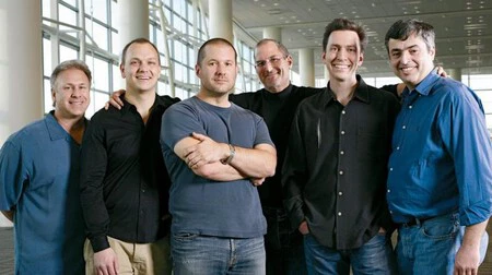 Scott forstall y Steve Jobs