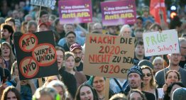 Miles de personas salen a la calle en Alemania para plantar cara a la extrema derecha