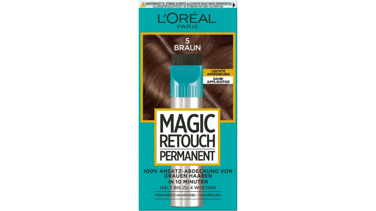 Tinte para cubrir canas Magic Retouch Permanent L’Oréal Paris.
