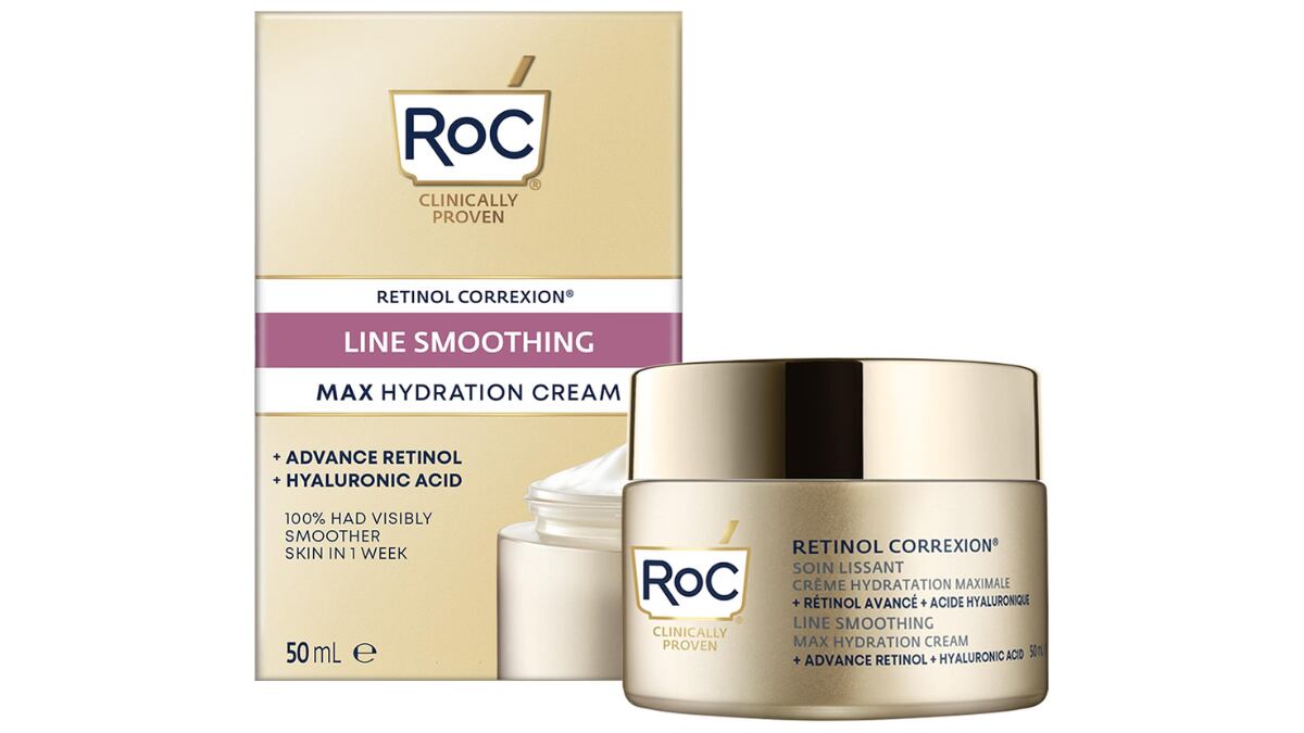 Crema con retinol RoC.