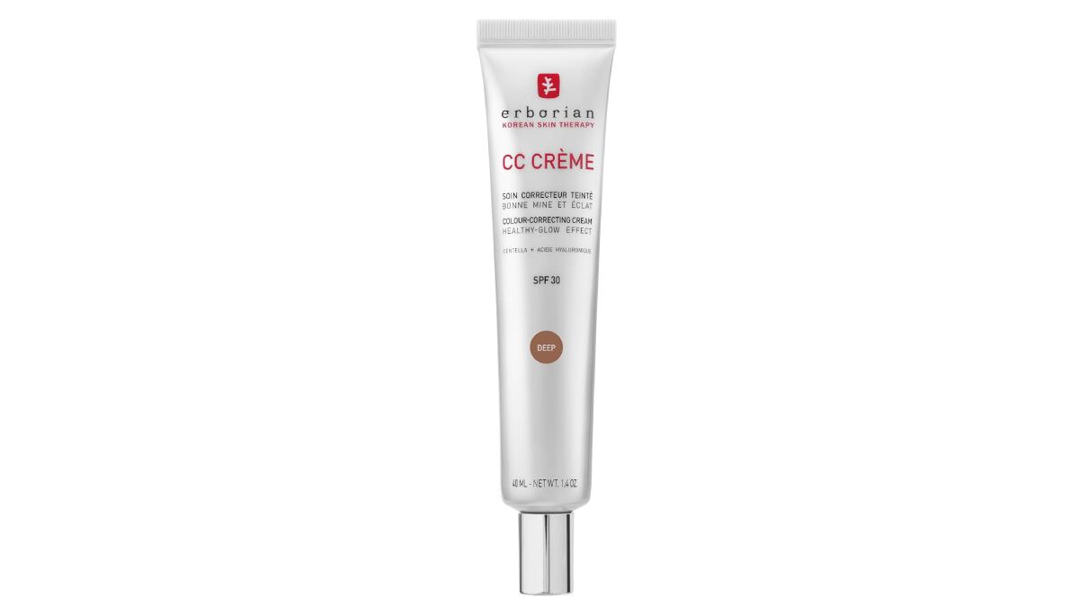 CC Crème con centella asiática con SPF30, de Erborian.