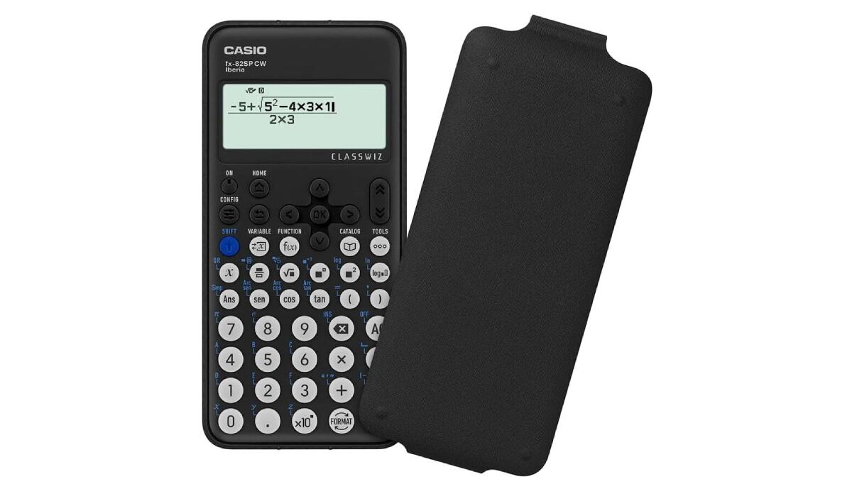 Calculadora científica con más de 300 funciones incluidas.