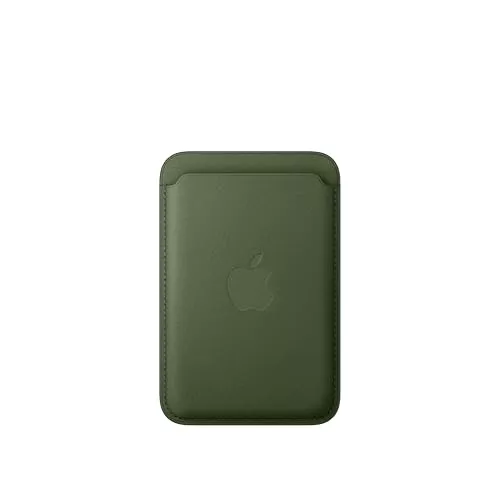 Apple Cartera de Trenzado Fino con MagSafe para el iPhone - Musgo 