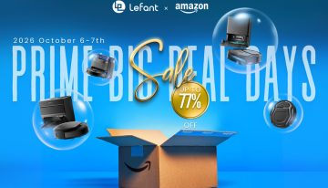 Los robots aspiradores Lefant se suman a la Fiesta de Ofertas Prime de Amazon con descuentos de hasta el 77 %
