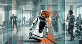 Los robots no siempre saben que una pared de cristal existe y eso es un problema