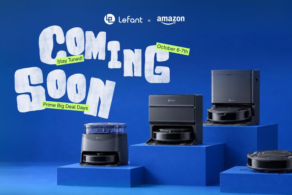Lefant se adelanta a la Fiesta de Ofertas Prime Amazon con descuentazos de hasta el 77 % en sus robots aspiradores 